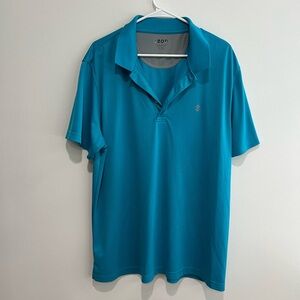 Izod Men's Teal Polo Shirt